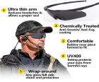 ICE E SS Military Tactical Sunglasses Polarized Anti UV 3 Lenses With Optical Holder And Hard Case